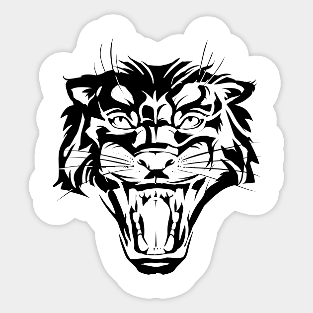 Panther Head Panther Sticker Teepublic